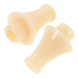 BESTonZON 2St Kürbis- Hulusi- universelles Hulusi ergonomisches Design Hulusi Musiker chinesisches Flötenmundstück Saxophon Abs Weiß