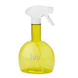 Evo - Botella pulverizadora de aceite de oliva sin aerosol, capacidad de 24 onzas, botella de spray recargable sin BPA para aceites de cocina, vinagre y aderezos, niebla uniforme y controlada para