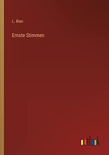 Ernste Stimmen (German Edition)