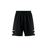 Innovación, estilo y deporte Kappa Player Ahora Pro 4 Pantalones Cortos, Negro/Blanco, M para Hombre