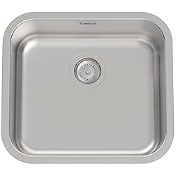 Fregadero Berlin 55 Roca,Porto ,Fregadero de 1 cubeta de acero inoxidable,A870R10450