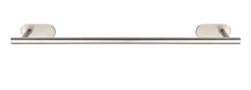 Tech Deals 🔥 WENKO Turbo-Loc Stainless Steel Bath Uno Orea, Towel Rail, Fixing Without Drilling, Silver matt, 4.5 x 7 x 60 cm