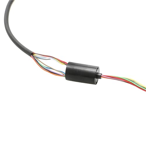 Anillo colector de 12 cables para conector de junta rotativa de 2 A y 250 RPM 4