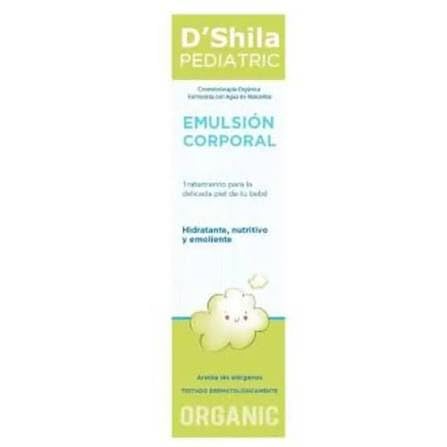 D'Shila - Emulsione corpo "Pediatric" (200 ml x 2) - Confezione da 2