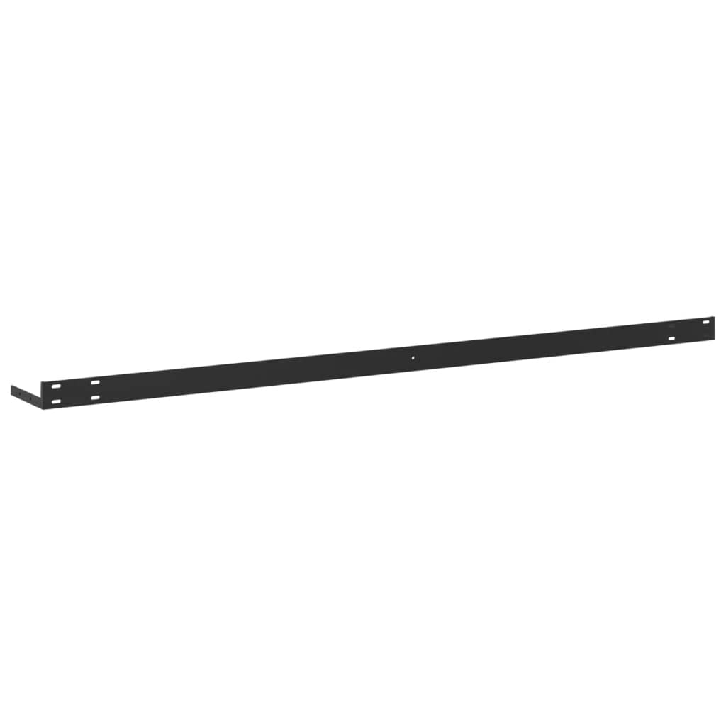 Estantería de pared para salón, 4 unidades, color gris hormigón, 120 x 23,5 x 3,8 cm, MDF, fácil expansión de la superficie de la pared, estantería de almacenamiento para dormitorio, sala de estar