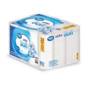 Great Value Ultra Soft Toilet Paper, 24 Double Rolls
