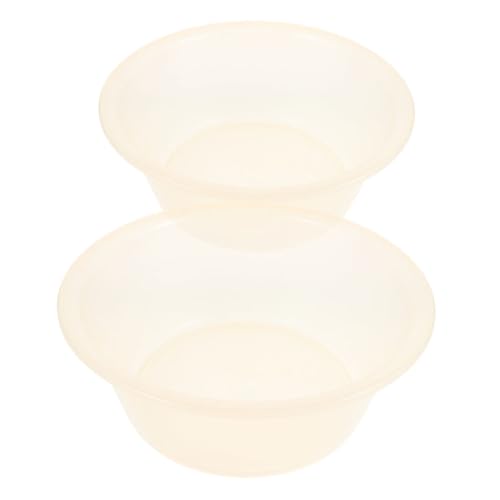 Set extra grande de 2 cubetas de plástico para pie y rostro miniatura 1