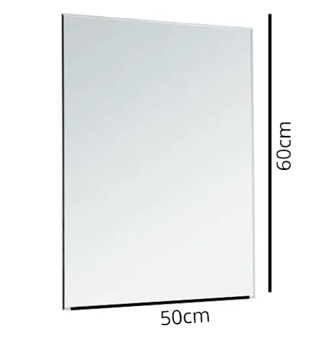 Espelho Decorativo Multiuso Retangular Pendurador Para Quarto Sala Banheiro 50X60