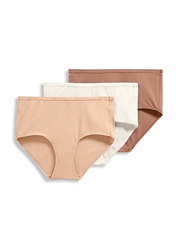 Jockey Women's Underwear Organic Cotton Stretch Logo Modern Brief - 3 Pack4