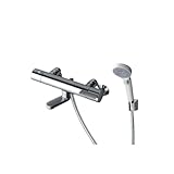 TOTO 浴室用壁付サーモスタット混合水栓 70mm コンフォートウェーブクリック90φ 寒冷地用