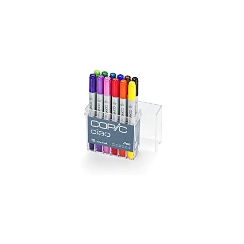 Copic Ciao, Alcohol Markers, 12pc Basic Set Cover