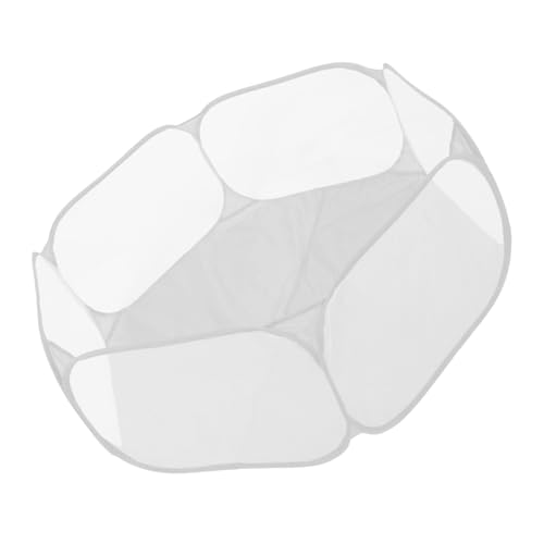 ROMISBABA Recinto Pieghevole Per Animali Domestici Giocattolo Hexagonale Rete Adatto Per Conigli Porcellini e Piccole Creature Facile Da Montare e Trasportare Con Sacchetto Di Stoffa