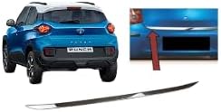 AUTO C Dicky Patti/Dicky Silver Chrome Garnish for Boot/Diggi Patti for Tata Punch Which Enhance Back Look for Car| Chrome Dicky Garnish