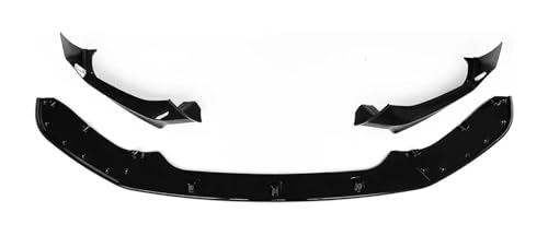 Spoiler avant pour BMW F20 F21 LCI Sport lèvre noire 4 pièces