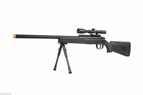 Cyma Zm51 Spring Airsoft Gun Sniper Rifle Fps-400 W/Bipod, Scope(Airsoft Gun) #TOP3