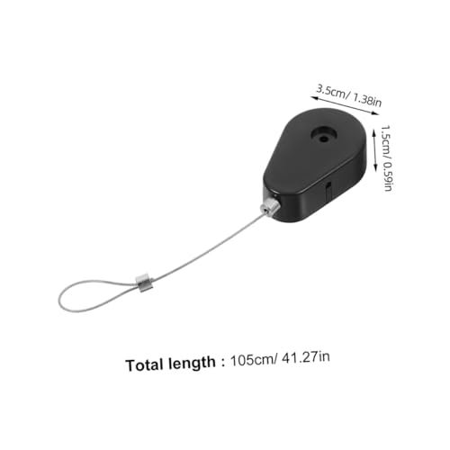 Miniatura 2 de Kombiuda Caja De Cables Antirrobo Retráctil Automática 2 Unidades Con Longitud Ajustable Telescópica Para Seguridad Electrónica Y Organización De Cables