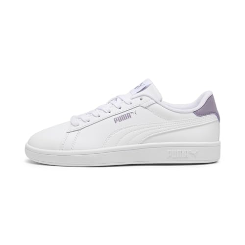 Puma Smash 3.0 L Unisex Sneaker , Puma White Puma White Puma Gold, 44 EU