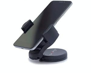 Phonokart Car Mobile Holder with One Click Technology,360° Rotational,Strong Suction Cup,Compatible with 4 to 6 Inch Devices,Wildshield and Dashboard Mobile Holder for Car (Black) (B0CPBJ7YHJ) Amazon Price History, Amazon Price Tracker