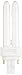 TCP 32013Q35K Fluorescent Quad Tube PL Lamp - 13 Watt (810 Lumens) Bright White (3500K) 2-Pin (GX23-2 base) Quad Tube PL Lamp