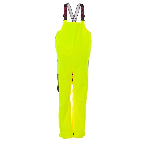 Grundéns Women's Weather Watch Bib | Updated | Waterproof, Stain-Resistant, Hi Vis Yellow, Medium #TOP9