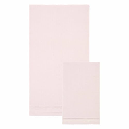 100% cotone THUN Set 2 asciugamani, lilla, 100% cotone, Collezione Country Bloom, t40 x 60, 60 x 100 cm