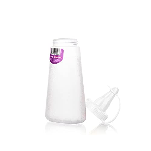 Bisnaga para Condimentos Sanremo Transparente / Branco