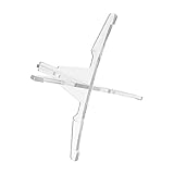 WESIEVYA 1stück Abnehmbarer Klarinettenständer Und Tragbarer Flötenhalter Mit Vier Beinen Stabil Und Kreativ Für Klarinette Und Flöte Transparentes Design