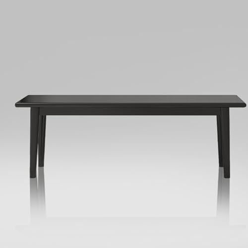 Wujgbnhg ベンチ 140cm ダイニングベンチ チェア いす フラワースタンド 長椅子 2人掛け マルチに使える リビングでもダイニングでもつかえる ワイドスツール 花台 飾り台 木製椅子 寝室用 室内 アジアン家具 双人座 組立簡単(140*28