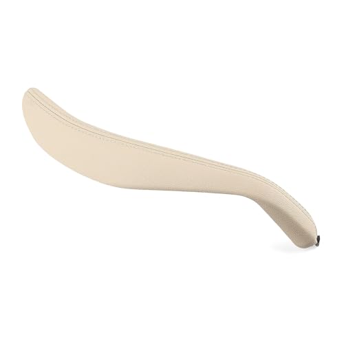 ベージュ 車用インナードアハンドル アームレスト プルストラップ カバートリム と互換性がある BMW 新型 5シリーズ G30 G31 G38 F90 M5 2018-2023対応(Light Beige-Left)