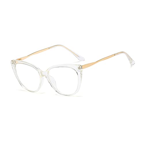 Monture de lunettes œil de chat vintage avec charnière de printemps durable