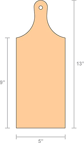Tabla para cortar simple de madera de arce 13 in miniatura 2