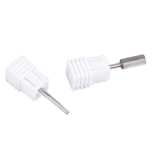 Puntas de taladro para uñas 2 piezas acero tungsteno miniatura 7
