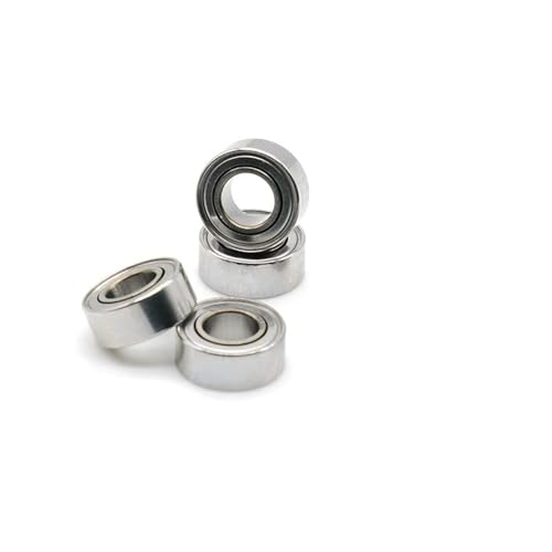 4 roulements à billes 4x8x3 ABEC-7 anti-vibration contre le jeu mécanique