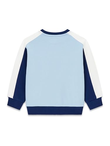 GUESS Boys' Eco Long Sleeve Color Block Sweatshirt2