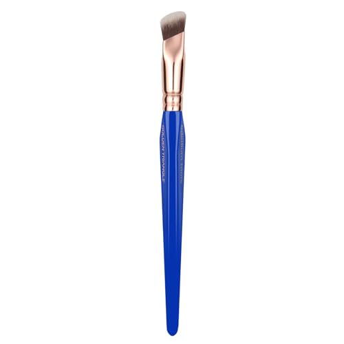 Bdellium Tools Professional Makeup Brush - Golden Triangle 935 Soft Square Concealer - With All-Vegan Synthetic Fibers, For Flawless, Precise Coverage and Radiant, Natural Finish (Blue, 1pc)