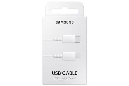 Image of for Samsung Original Type C to C Cable - 3.28 Feet (1 Meter), White