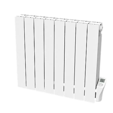 Radiateur électrique à inertie fluide 1500W bain d'huile mural thermostat lcd