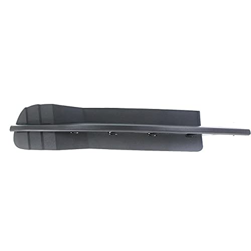 DAT AUTO PARTS Luz antiniebla delantera derecha del lado del pasajero, cubierta de agujero de rejilla, moldura de parachoques de repuesto para Chevrolet Malibu LS 2010-2012, plástico texturizado negro