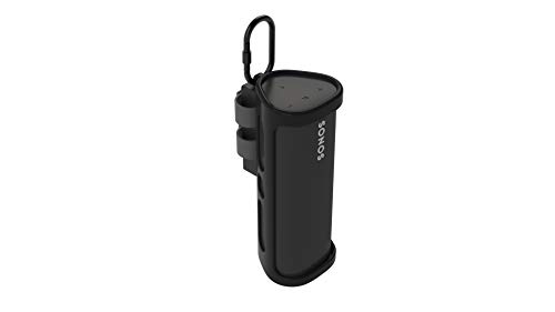 Flexson Funda de Viaje montable para Sonos Roam - Negro Cover
