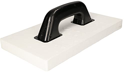 KOTARBAU® Talocha porex rectangular 320 x 170 mm, Llana de alisado, Tabla de poliestireno, Fratás de poliestireno expandido, Llana para alisar o aplanar paredes de yeso o mortero, Llana de albañilería