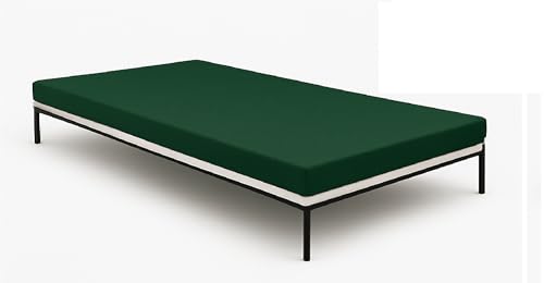 Image of ATOOTFUSION Orthopedic High-Density HR Foam Mattress | High-Resilience (HR) Dual-Sided Foam | Single Size Bed Mattress - 3-Year Warranty (Bottle Green, 72X35X3 Inches)