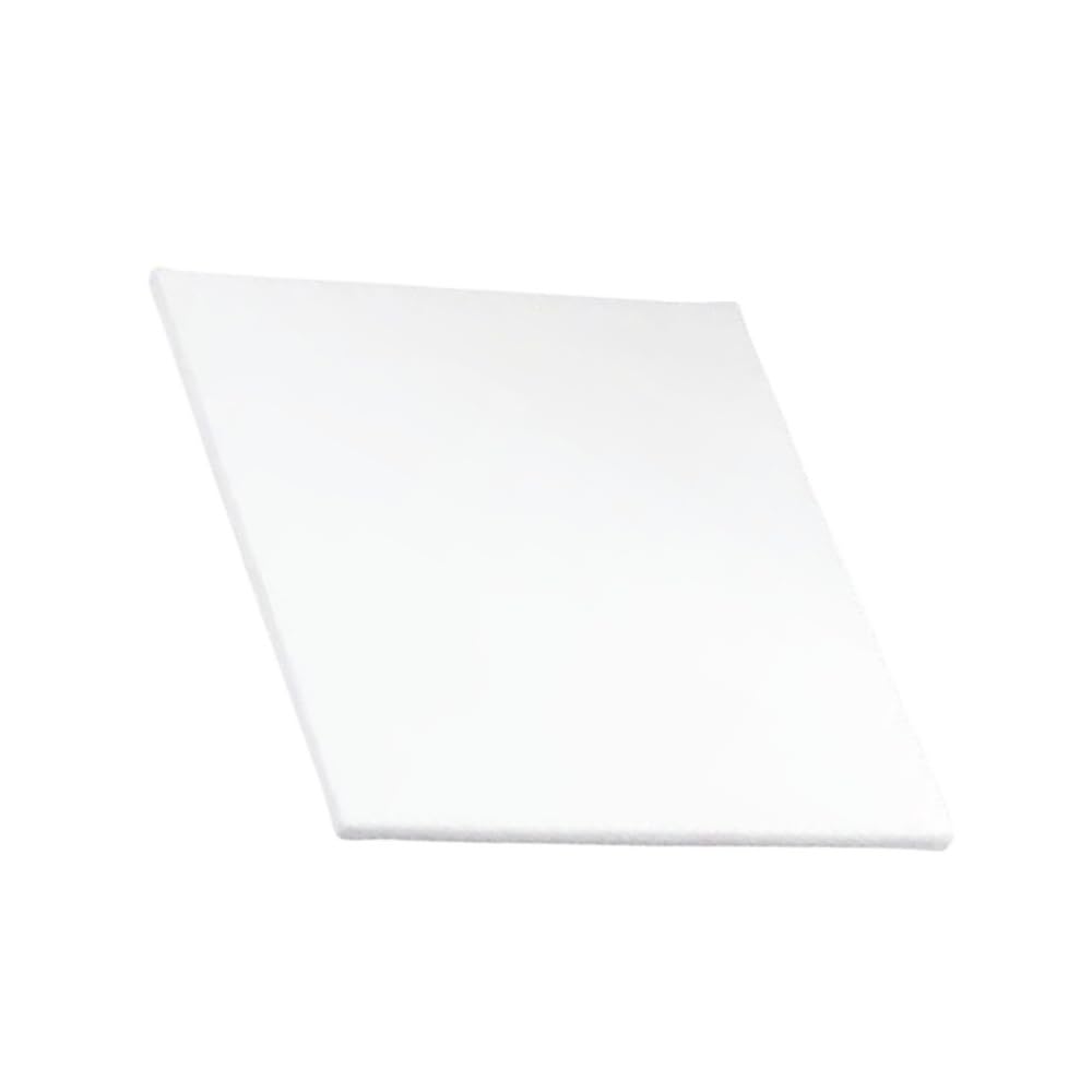 1 Stück PTFE-Platte, weißer Block, Polytef-Platte, hohe Druckfestigkeit, quadratische Dekorationsplatte, Breite 100–150 mm(100 * 100 * 5MM)