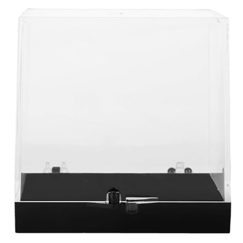 VICASKY Caja de Plástico Transparente para Almacenamiento de Minerales Tapa, Fácil de Limpiar y Almacenar, Adecuado para Exhibir y Proteger Muestras de Rocas