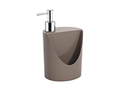 Dispenser R&j Basic 12 X 10,5 X 18 Cm 600 Ml - Warm Gray Coza Warm Gray