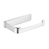  NEWFUN Porte Rouleau WC，Acier Inoxydable 304, Aucun Perçage Nécessaire, Convient pour Les Salles De Bains, Les Toilettes Et Les Lavabos, Couleur Argent.