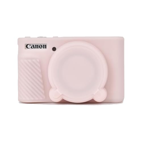 Aiyraa Canon Powershot SX740 HS Hülle Weiche Silikon Schutzhülle Kratzfeste Abdeckung Mit Abnehmbarer Objektivabdeckung Für Canon SX740 SX730 HS Kamera