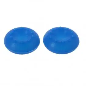 TCOS TECH Silicone Key Protector Thumb Grips Anti-Slip Silicone Cap Cover for PS5 PS4 PS3 Xbox Series X / Series S Xbox One Xbox 360 Controller - Blue (2 Pcs)