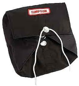 SIMPSON Racing 42084 Skyjacker Parachute Pack - Nomex® - 10 Foot - Black - Each