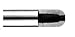 Manley 25829-8 Pushrod (3/8in Moly - 7.100in Long)