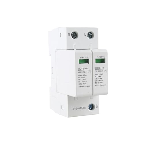 Parasurtenseur domestique HDYE-40 2P 385V pour tableau électrique